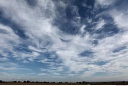 Blue Clouded Skies